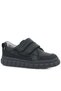 Rakerplus 4506-Ssr Black 100% Genuine Leather Velcro Children's Daily Sports School Shoes