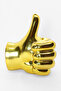 Complete Magnetic Refrigerator Magnet with Hand Figure and Bottle Cap Opener – Gold
