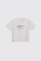 Baby Boy Printed Short Sleeve White T-Shirt