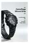 MIYKON Men Digital Sports Watch, Camouflage Strap Waterproof Electronic Wrist Watch - 3