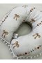Brown Double-Sided Breastfeeding Pillow/Breastfeeding Cushion/Baby Support Cushion/Pregnancy Pillow - 3