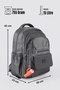Ç-51995 School Bag Backpack Gray - 8