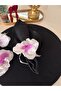 5-Pack White Orchid Napkin Holder Tableware Presentation Napkin Ring Ring - 2