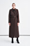 Belted Pocket Cover Long Brown Wear and Go 14008 - 2