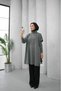 High-Neck Comfortable Cut Knitwear Tunic Anka261053 - 3