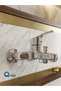 Trend Series Brass Cast Body Bathroom Faucet Chrome Color Bathroom Tap - 2