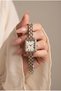 Vintage women's steel watch gold & silver mix color rectangle case classic watch with roman numerals | old money luxury elegant chic women's wristwatch 2026 - 2
