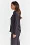 Women's Textured Long Sleeve Shirt - 3
