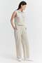 Women's Parachute Fabric Pants with Pockets - 3