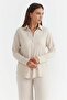 Women's Textured Long Sleeve Shirt - 2