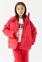 Girl's Hooded Puffer Coat - 2