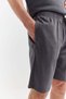 Men's Tie-Waist Textured Shorts - 7