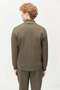 Men's Stand Collar Zippered Sweatshirt - 6