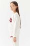 Girl's Text Printed Sweatshirt - 3