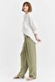 Women's Pleated Wide-Leg Pants - 4