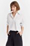 Women's Striped Single Pocket Shirt