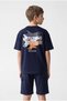 Boy's Crew Neck Oversize T-Shirt - 5