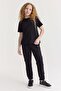 Girl's Sweat Bottoms with Elastic Waist and Legs - 2