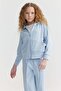 Girl's Hooded Soft Textured Sweat Top - 4