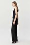 Women's Slim Belted Loose Pants - 3