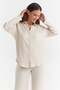 Women's Textured Long Sleeve Shirt