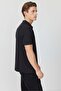 Men's Zippered Polo Neck T-Shirt - 4