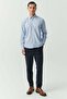 Collared Buttoned Relaxed Shirt - 5