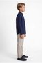 Boy's Linen Long Sleeve Shirt - 4