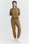 Women's Sweat Bottoms with Elastic Waist and Legs - 2