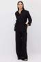Women's Loose Wide Leg Tie Waist Trousers
