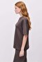 Women's Crew Neck Oversize T-Shirt - 3