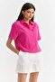Women's Pocket Detailed Textured Shirt - 2
