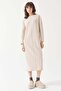 Women's Dress with Stitching Detail - 2