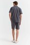 Men's Tie-Waist Textured Shorts - 5