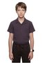 Boy's Textured Short Sleeve Shirt
