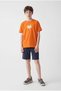 Boy's Crew Neck Printed Oversize T-Shirt - 4