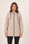 Women's Stone, Lined Hooded Waterproof and Wind Resistant Raincoat
