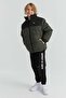 Boy's Mock Neck Coat - 4