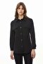 Women's Textured Shirt with Pockets - 2