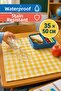 Stain-Proof and Liquid-Proof Lunch Mat 35×50 cm – Set of 3 for Primary School and Kindergarten - 5