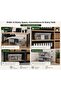 40 L Office & Workplace Organizing Box Set of 4 Transparent - 2
