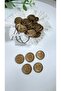 Ready-Made Seal Wax Seal 20 Pieces Seal .Gold- Baby Engraved - 2
