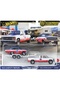 Team Transport 1963 Nova and 1988 Chevy Silverado 3500 Hrv42 1:64 Scale Diecast Vehicle Set - 5