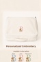 Letter Embroidered Bag, Hospital Organizing Bag, Suitcase, Hospital Exit Organizer, 35*25*13 cm