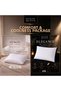 Comfort & Coolness Package 2-Piece Pillow Set – 50X70 cm Premium Silicone + Elegance 360 °   Air-Conditioned 800 Gr