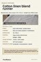 Linen Cotton Runner 40X130 Washed Table Runner - 3