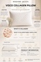 5 Deluxe Visco Collagen Pillows 60X40 cm - 5