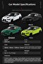 Bmw G80 M3 Cs Lci 1:18 Scale Metal Diecast Model Car Licensed Model Vehicle Yellow - 4