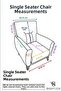 Single Seat Sofa Cover Jacquard Fabric Elastic Flexible Washable Sofa Bed Cover Non-Slip 1 Piece Armchair Cover Mustard - 4