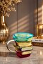 Handmade 3D Book-Shaped Glass Mug Colorful Design Coffee Tea and Cold Soft Drink Beverage Cup Mug 350ml - 2